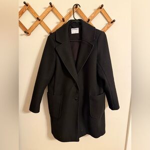 Old Navy Women's Classic Black Pea Coat